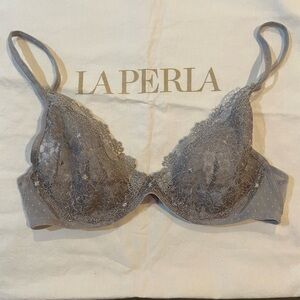 La Perla Macramé & Tulle bra -Size 36B